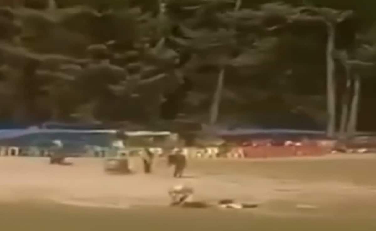 ఉగ్రవాదులు పర్యాటకులను లక్ష్యంగా చేసుకోవడంతో వీడియో భయానక, అల్లకల్లోలం