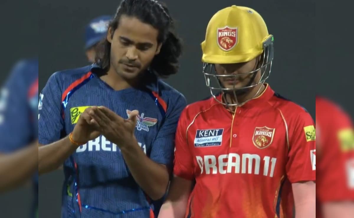 ఎల్‌ఎస్‌జి స్పిన్నర్ డిగ్వెష్ రతి ప్రియాన్ష్ ఆర్యకు మండుతున్న పంపినట్లు, సునీల్ గవాస్కర్ విమర్శలను ఎదుర్కొంటున్నాడు