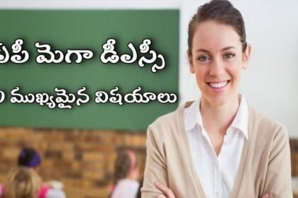 ఏపీ మెగా మెగా డీఎస్సీ అభ్యర్థులకు అలర్ట్- దరఖాస్తు దరఖాస్తు ముందు ముందు తెలుసుకోవాల్సిన 20 ముఖ్యమైన ముఖ్యమైన ముఖ్యమైన