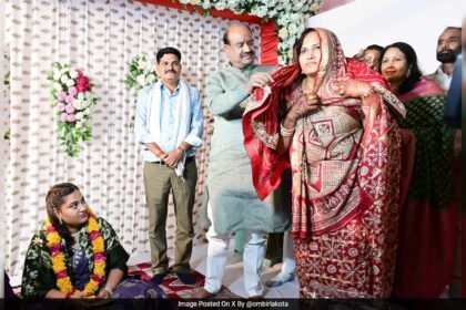 ఓం బిర్లా వాగ్దానం చేస్తాడు, పుల్వామా హీరో కుమార్తె వివాహంలో ఆచారం చేస్తాడు