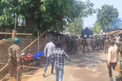 త్రిపురలో WAQF వ్యతిరేక నిరసన ర్యాలీలో పలువురు పోలీసులు గాయపడ్డారు