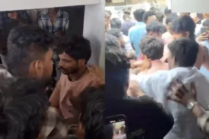 దారుణంగా కొట్టుకున్న కొట్టుకున్న, బన్నీ బన్నీ ఫ్యాన్స్ .. మరీ ఇలా ఇలా ఉన్నారేంట్రా ..!