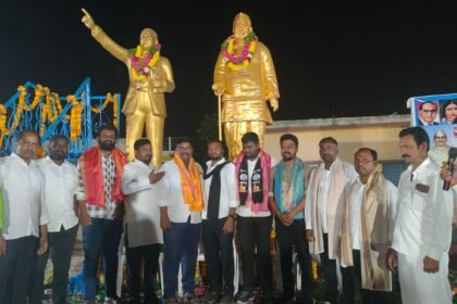 నాగిరెడ్డి గూడ గ్రామములో బాబు జాగ్జీవన్ రామ్ విగ్రహావిష్కరణ విగ్రహావిష్కరణ