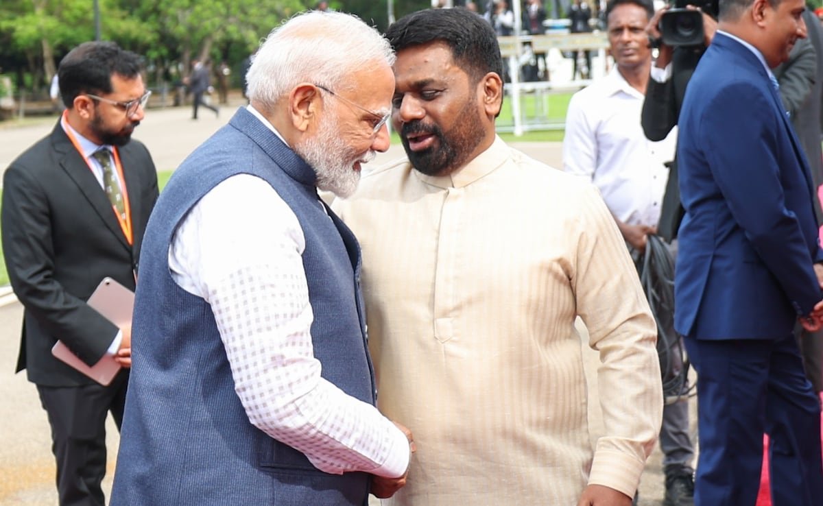 పిఎం మోడీకి లంక యొక్క పెద్ద సంజ్ఞ, కొత్త పూర్వజన్మను నిర్దేశించే గొప్ప స్వాగతం