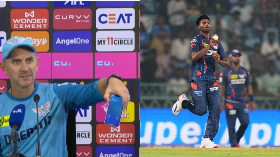 ప్రెస్ కాన్ఫ్‌రెన్స్‌లో రిపోర్టర్‌కు అమ్మ కాల్‌..అప్పుడు లక్నో లక్నో కోచ్ ఏం చేశాడంటే? వీడియో వైరల్- ది షాకింగ్ రిపోర్టర్ వచ్చినప్పుడు లక్నో సూపర్ జెయింట్స్ కోచ్ లాంగర్ ఏమి చేసాడు తల్లులు వైరల్ వీడియో ఐపిఎల్ 2025, క్రికెట్ క్రికెట్ న్యూస్ క్రికెట్