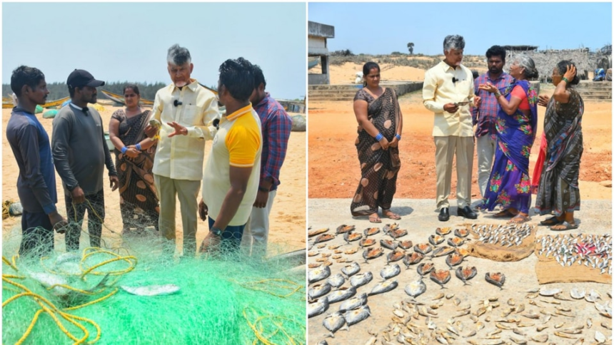 మత్స్యకారుల ఖాతాల్లో రూ .20 వేలు జమ, మరో పథకానికి సీఎం చంద్రబాబు శ్రీకారం శ్రీకారం
