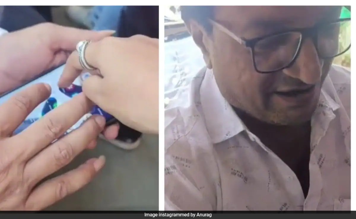 మనిషి రహస్యంగా రాజస్థాన్ ఆలయంలో స్త్రీ కాళ్ళ చిత్రాలను తీస్తాడు, ఆగ్రహం వ్యక్తం చేస్తాడు