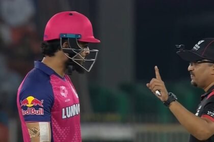 రియాన్ పారాగ్ ​​అవుట్ లేదా? వివాదాస్పద నిర్ణయం తర్వాత ఆర్‌ఆర్ పిండి అసంతృప్తితో ఉంది. ఇంటర్నెట్ విభజించబడింది