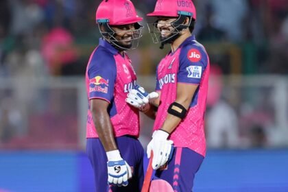 రియాన్ పారాగ్ ​​సంజు సామ్సన్ గాయంపై ముఖ్యమైన నవీకరణను ఇస్తాడు, ఎందుకంటే ఆర్ఆర్ బౌల్ వర్సెస్ ఆర్‌సిబి