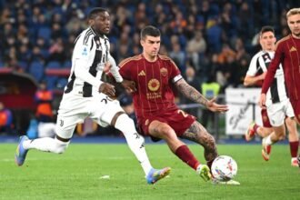 రోమాకు వ్యతిరేకంగా డ్రాతో జువెంటస్ సెరీ ఎ యొక్క మొదటి నాలుగు స్థానాలను కోల్పోతాడు