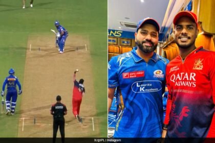రోహిత్ శర్మ యష్ దయాల్ కోసం అమూల్యమైన సంజ్ఞతో హృదయాలను గెలుస్తాడు, అతన్ని బౌల్డ్ చేసిన ఆర్‌సిబి పేసర్