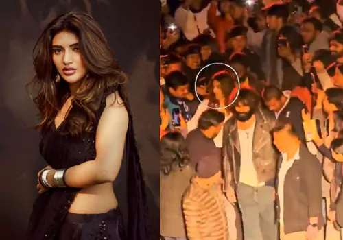 శ్రీలీలకు చేదు అనుభవం .. పబ్లిక్ లో బలవంతంగా చేయి పట్టుకొని పట్టుకొని ...