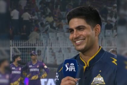 షుబ్మాన్ గిల్ "త్వరలో వివాహం చేసుకోవడం?" KKR vs gt టాస్ వద్ద ప్రశ్న. ఒక పదం సమాధానం ...