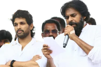 సీక్రెట్ గా పవన్ కళ్యాణ్ ని కలిసిన అల్లు అర్జున్!