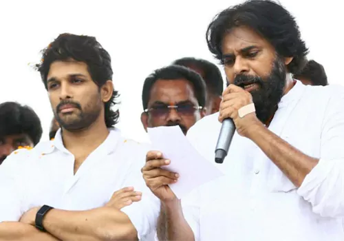 సీక్రెట్ గా పవన్ కళ్యాణ్ ని కలిసిన అల్లు అర్జున్!