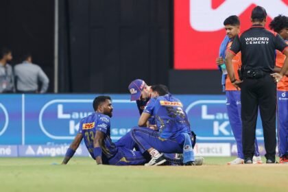 హార్దిక్ పాండ్యా భారీ గాయం భయాన్ని ఎదుర్కొంటుంది, చాలా తదుపరి డెలివరీ vs SRH - చూడండి