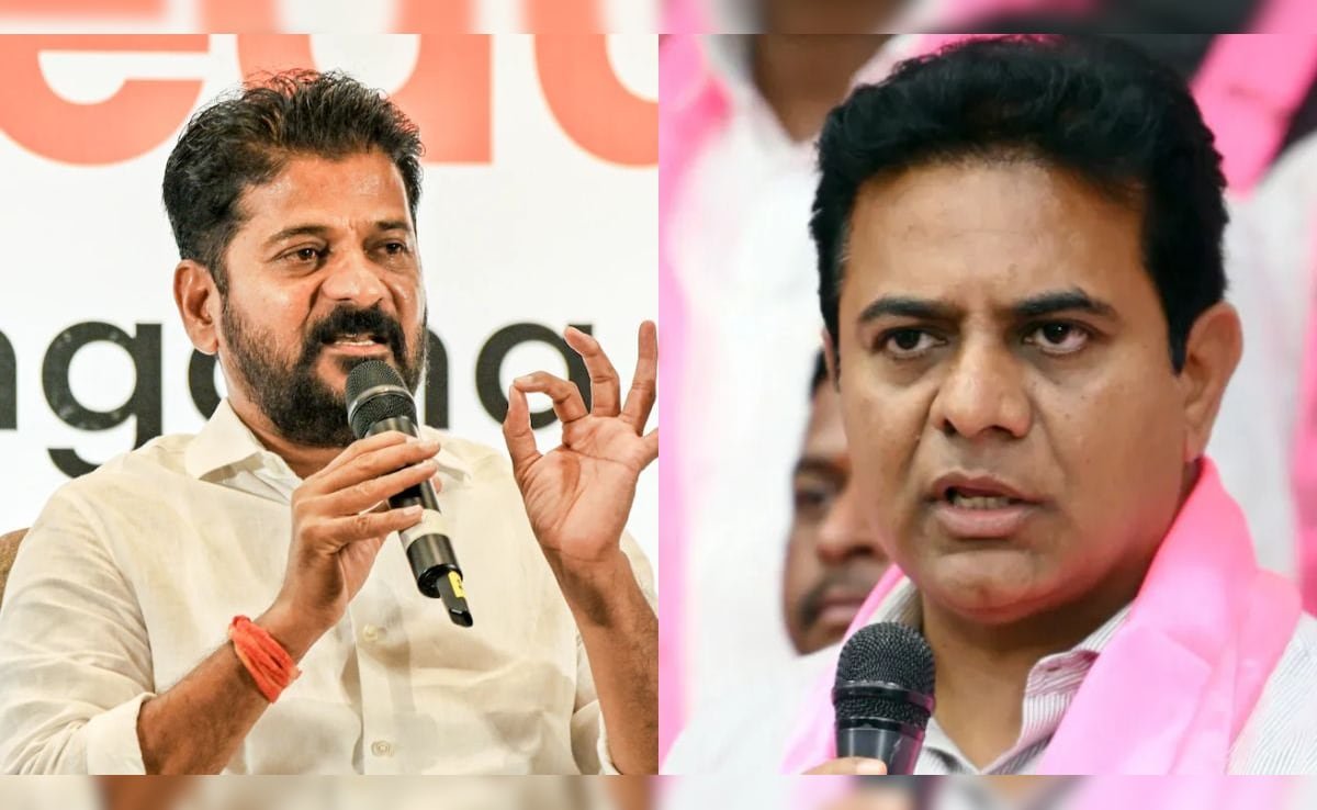 KTR రేవాంత్ రెడ్డిలోకి ప్రవేశిస్తుంది