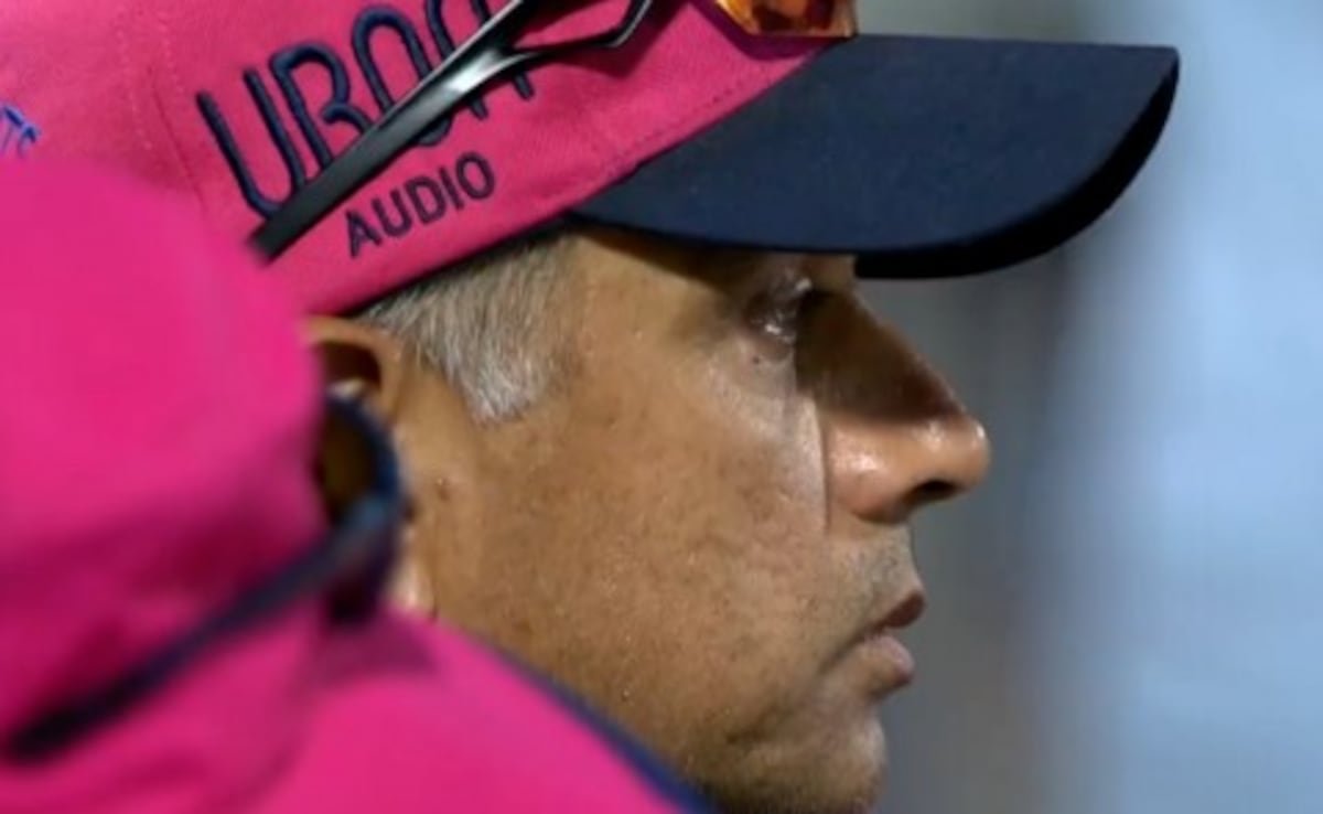 RR 1 పరుగుల నష్టం vs KKR తో మరో హృదయ విదారక ఓటమిని ఎదుర్కొంటున్నందున రాహుల్ ద్రవిడ్ మాటలు లేకుండా వదిలేశాడు