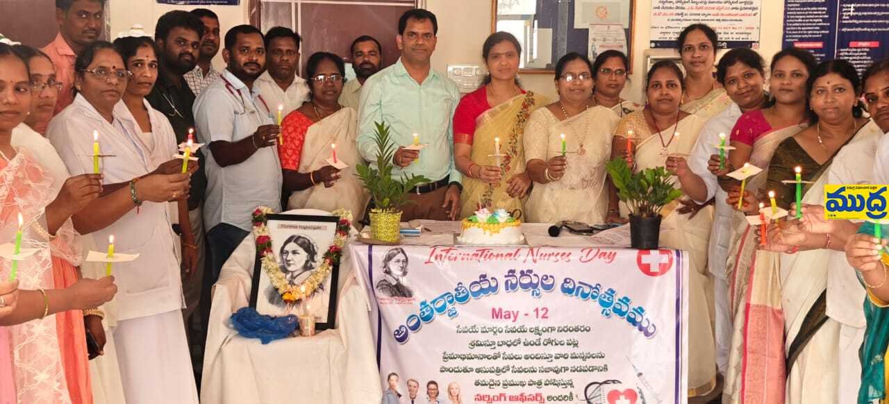 ఘనంగా అంతర్జాతీయ నర్సుల నర్సుల - ముద్రా న్యూస్