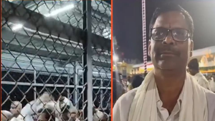 తిరుమల క్యూలైన్ లో భక్తుడు నినాదాలు నినాదాలు, ఆపై ఆపై- రెచ్చగొట్టి వీడియోలు చిత్రీకరిస్తున్నారన్న అదనపు అదనపు ఈవో