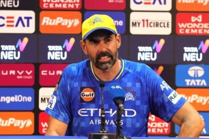 "మేము దిగువకు సరిపోతాము": CSK కోచ్ స్టీఫెన్ ఫ్లెమింగ్ విలేకరుల సమావేశంలో ఎవరూ లేరు