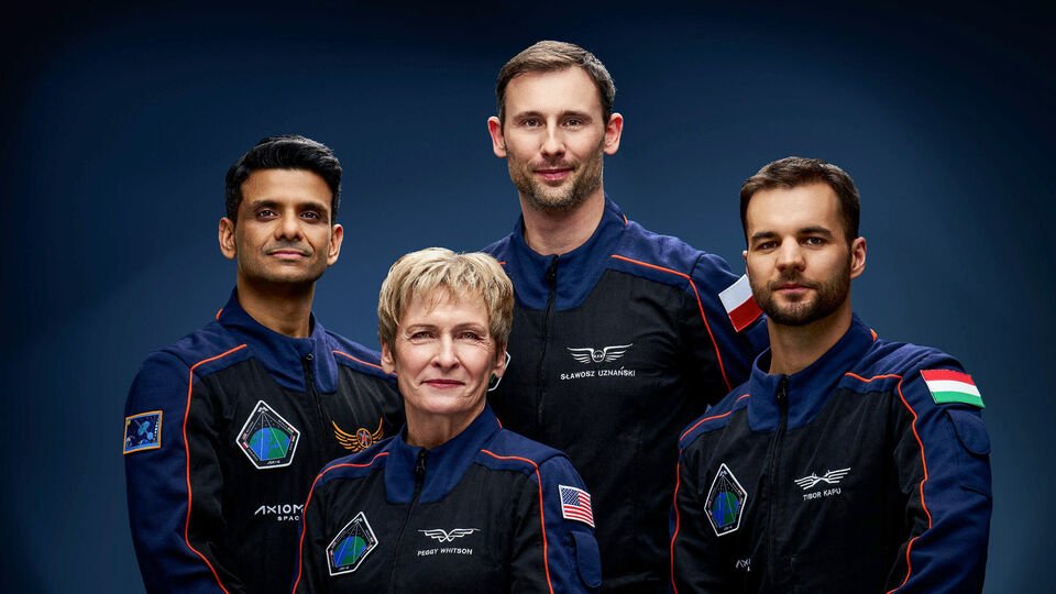 అంతరిక్షంలోకి భారత వ్యోమగామి శుభాన్షు శుక్లా శుక్లా: నేడే నేడే -4 ప్రయోగం