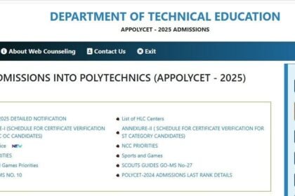 ఏపీ పాలిసెట్ అభ్యర్థులకు అభ్యర్థులకు - కౌన్సెలింగ్ కౌన్సెలింగ్ కౌన్సెలింగ్ విడుదల విడుదల, ముఖ్య ముఖ్య- ap పాలికెట్ 2025 కౌన్సెలింగ్ షెడ్యూల్ ఇక్కడ కీలకమైన వివరాలను విడుదల చేసింది, కెరీర్ న్యూస్