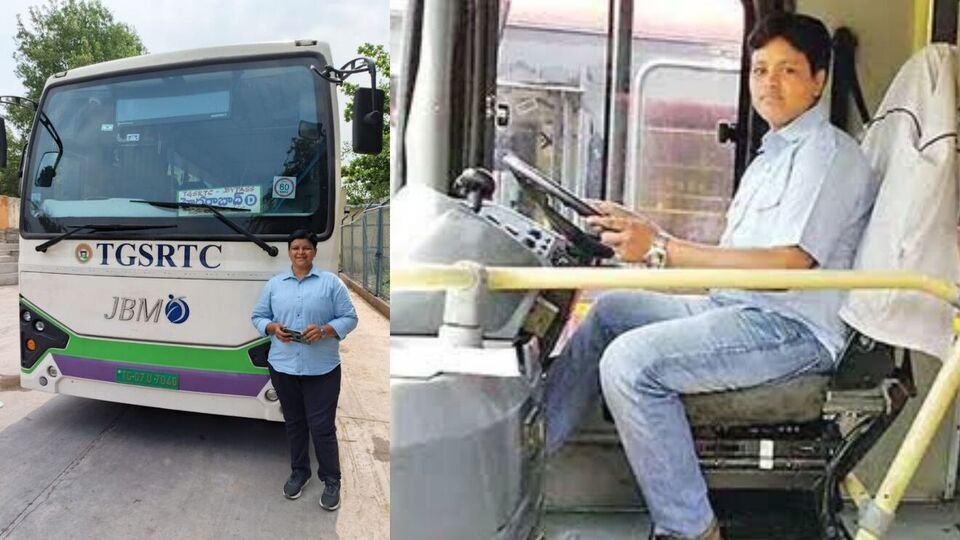 తెలంగాణ ఆర్టీసీలో సరికొత్త చరిత్ర - తొలి మహిళా బస్‌ డ్రైవర్‌గా డ్రైవర్‌గా సరిత ..! ఆమె నేపథ్యం ఇదే- సరితా తెలంగాణ RTC మొదటి మహిళా డ్రైవర్‌గా నియమించబడింది, తెలంగాణ తెలంగాణ