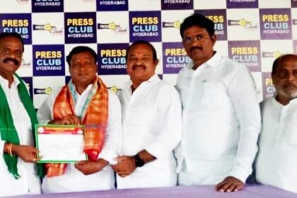 మున్నూరు కాపు సంఘం రాష్ట్ర ఉపాధ్యక్షుడిగా శేర్ నర్సారెడ్డి నర్సారెడ్డి