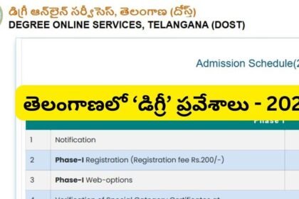 విద్యార్థులకు అలర్ట్ - 'దోస్త్' చివరి విడత రిజిస్ట్రేషన్ కు మరికొన్ని మరికొన్ని గంటలే గడువు ..! 23 న సీట్ల కేటాయింపు- Tg DOST 2025 నవీకరణలు మూడవ దశ రిజిస్ట్రేషన్లు జూన్ 19, కెరీర్ న్యూస్