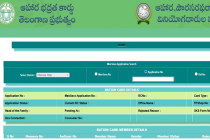 కొత్త రేషన్ కార్డుల పంపిణీపై పంపిణీపై