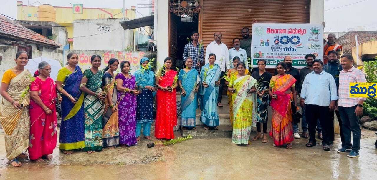 మొక్కల పంపిణి పంపిణి - ముద్రా న్యూస్