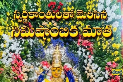 స్వర్ణకాంతులతో మెరిసిన నిమిషాంబికా నిమిషాంబికా - ముద్రా న్యూస్