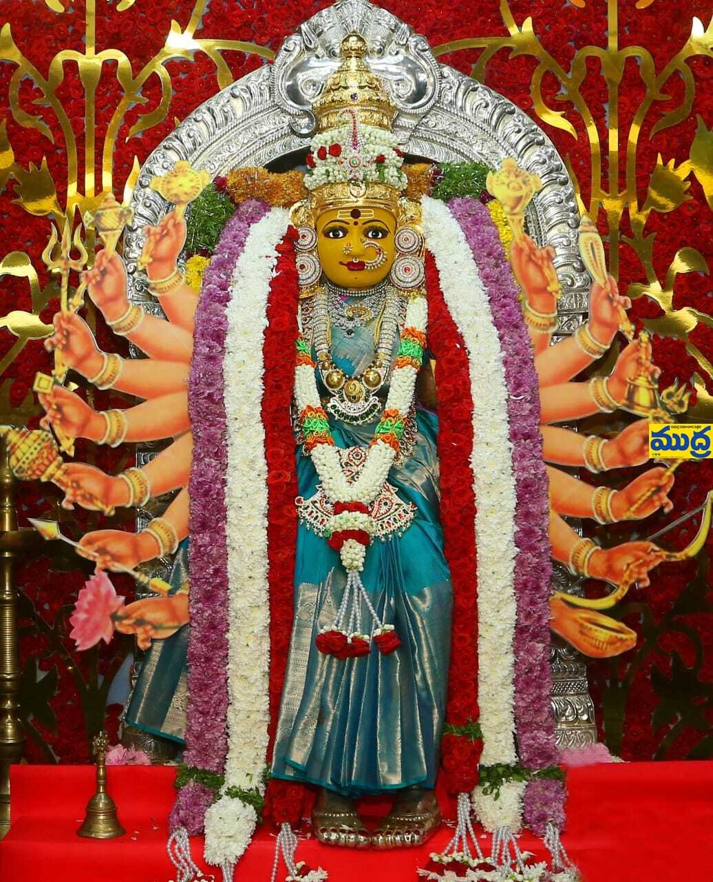 చండికాదేవిగా దర్శనమిస్తున్న నిమిషాంబికా నిమిషాంబికా - ముద్రా న్యూస్