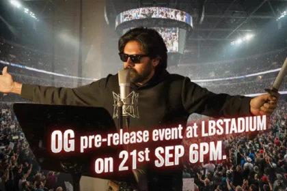 నాలుగు రోజుల ముందే 'ఓజీ' సందడి .. ఎల్బీ స్టేడియంలో స్టేడియంలో ఫ్యాన్స్‌ రచ్చ!