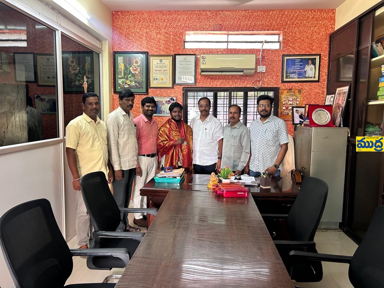 యూనివర్సిటీ కబడ్డీ జట్టుకు జాగృతి కళాశాల విద్యార్థి