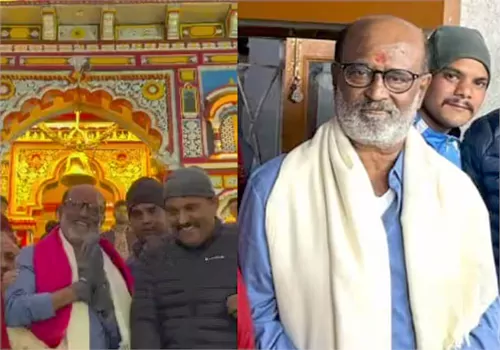 బద్రీనాధ్ ప్రాంగణంలో రజనీకాంత్ .. వాళ్ళల్లో వాళ్ళల్లో వాళ్ళల్లో