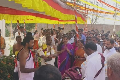 కనకమామిడిలో ఘనంగా వెంకన్న బ్రహ్మోత్సవాలు ప్రారంభం