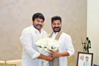 ప్రత్యేక ఆకర్షణగా చిరంజీవి, రేవంత్ రెడ్డి.. ఫ్యాన్స్ సంబరాలు